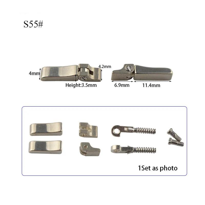 

10sets Eyewear Spring Hinge With Case Glasses Flex Hinge Broken Spring Replacement Part