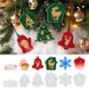Quick Releases Silicone Holiday Mould Craft Set for Family Fun Christmas Decoration Projects