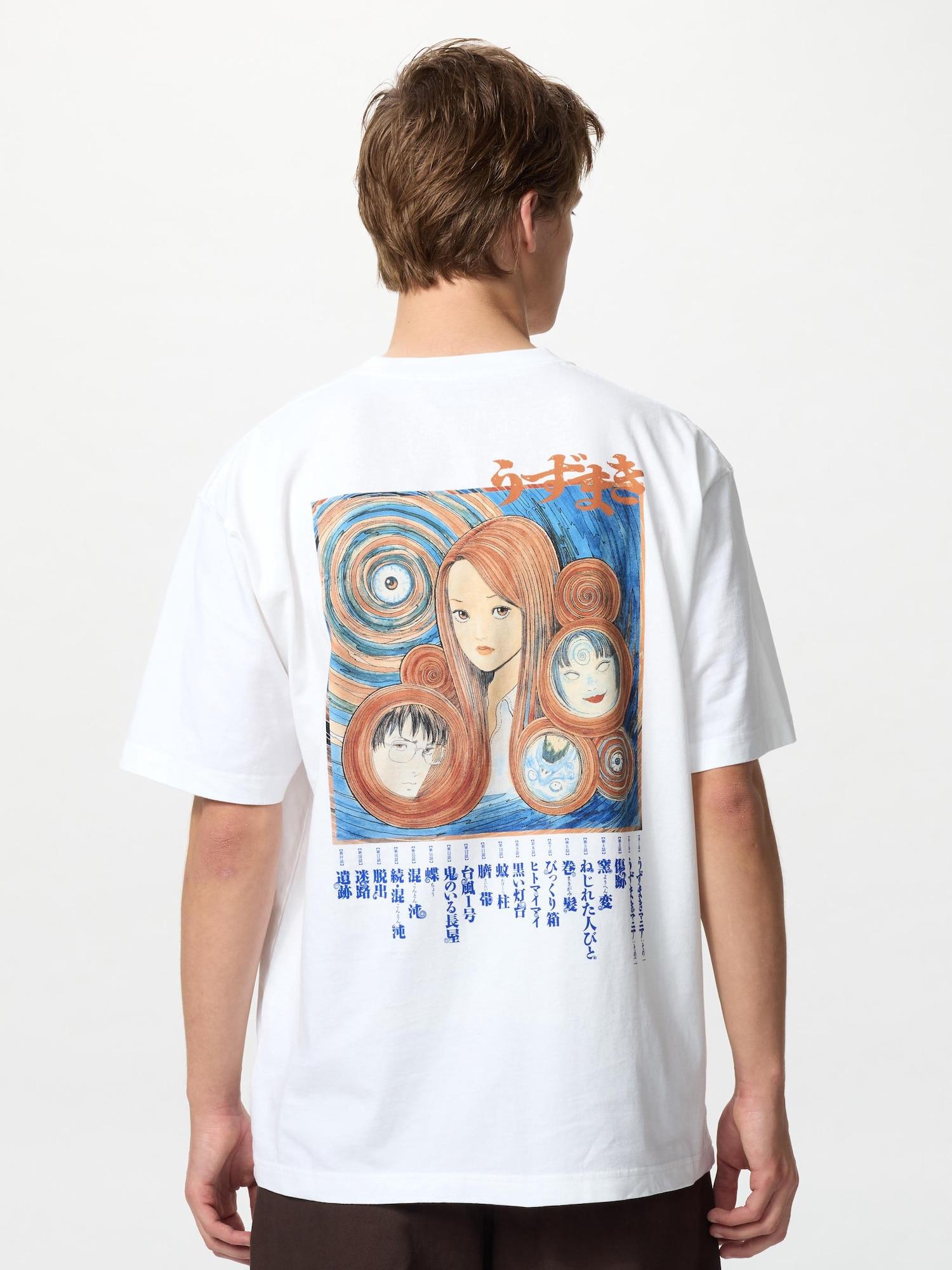 

Uniqlo Japan Manga Curation Ut Uzumaki Relax 00 WHITE/XXL