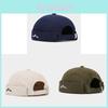 Street Style Unisex Cotton Embroidered Cap With Sun Protection For Summer Casual Wear