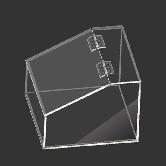 1/5 ks Akrylové čiré panty Samolepicí skládací panty Jednoduchá instalace Náhradní panty do skříněk a zásuvek Kování Nářadí