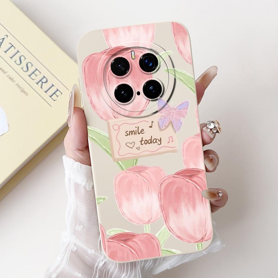 For Honor Magic7 Pro Case PTP-N49 PTP-AN10 Silicone Cover Fashion Flower Soft Protective Bumper For Honor Magic7 Lite 2025 Coque