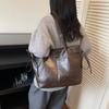 Retro bag women's large capacity 2025 new autumn and winter versatile casual shoulder bag premium texture commuter tote bag