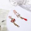 Flower Temperament For Girls Drop Earrings Chinese Women Stud Earrings Korean Dangle Earrings