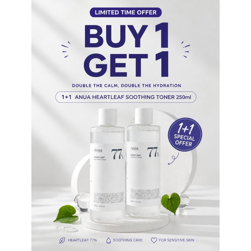 [ANUA] Heartleaf 77 Soothing Toner 250ml (Until November 2026)