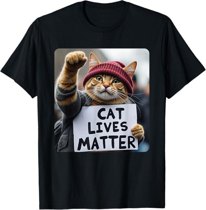 Donald Trump 2024 Cats Cat Lives Matter Trump Unisex T-Shirt Unisex T-Shirt S
