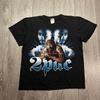 Letnia Koszulka Retro 2025 Tupac Shakur Y2K Makaveli Rap Hiphop dla Mężczyzn i Kobiet Czysta Bawełna Drukowana Codzienna Koszulka Plus Size