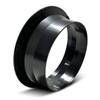 ABS Exhaust Duct Connector Flange Round Air Vent Duct Flange Bevel Flange Adapter  Kitchen