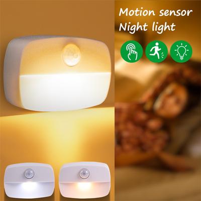 Intelligent Human Body Induction Night Light with Light Sense Automatically Switch On Or Off for Baby Bedroom Bedside Decoration