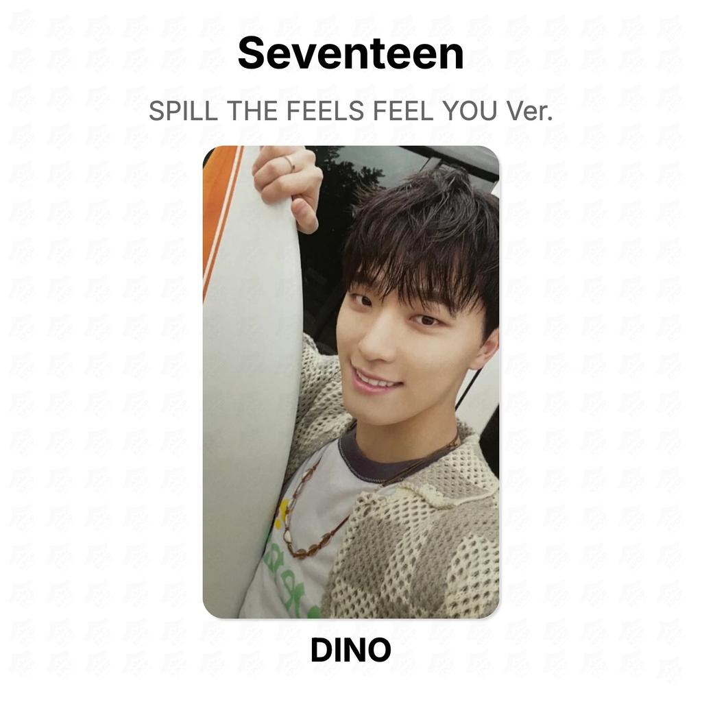 Seventeen SPILL THE FEELS FEEL YOU Ver. Official Photocard