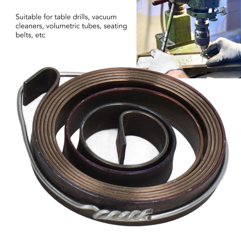 2pcs Stable Drill Press Return Spring Spring Steel Drill Chuck Feed Return Spring  Milling Machines