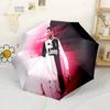Psg Celebration Moment Portable Automatic Umbrella Sturdy 8-Rib Shaft Sturdy Construction All-Season Umbrella for Travel Fashionable Wedding Party Gif