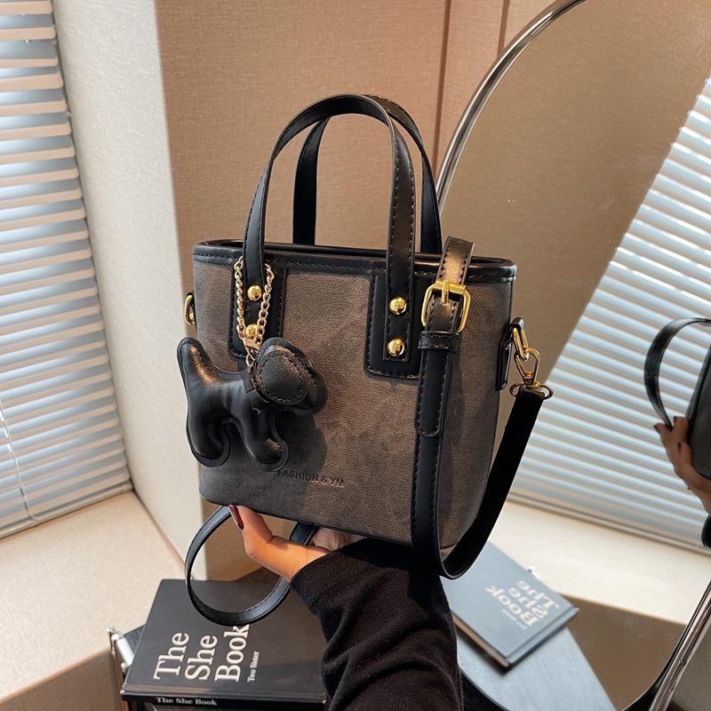 Premium Retro Small Bag Women'S Bag Popular Messenger Bag Portable Bucket Bag