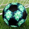 Pallone da Calcio SV Werder Bremen Taglia 5 Colorato Cucito a Macchina PVC Pronto per la Competizione Resistente Alto Rimbalzo