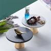 Runde Marmor Aromatherapie Ornament Kosmetik Lagerung Tablett INS Kuchen Desserts Pizza Halter Hochzeit Party Hotel Organizer Platte