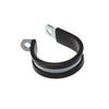 10Pcs High quality Useful Electrical Fittings Metal Pipe Mounting Fix Rubber Lined P Clips Cable Fasteners Wiring Hose Clamp