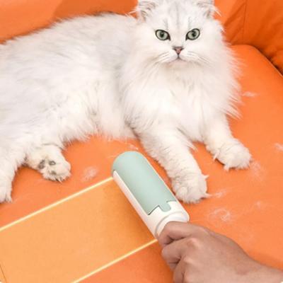 Removedor de pelos de animais de estimação Rolle Escova removedora de pelos de cães e gatos reutilizável, limpador portátil para remoção de pelos de animais de estimação Removedor de pelos de animais de estimação Rolle reutilizável