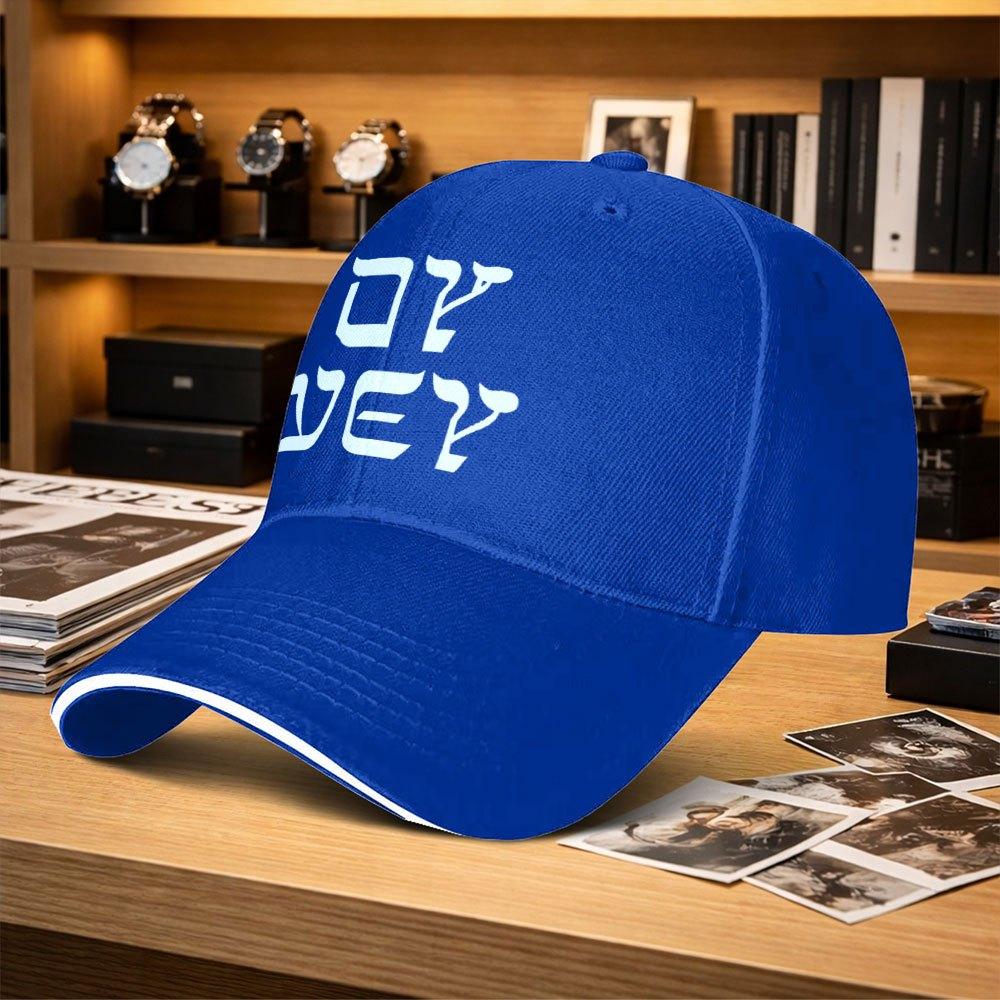 Oy Vey Printed Adjustable Baseball Cap Unisex Sports Casual Hat For Fishing Golf Camping Hiking