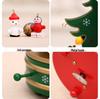 Wooden Rotating Christmas Tree Music Box - Holiday Decoration & Children's Gift