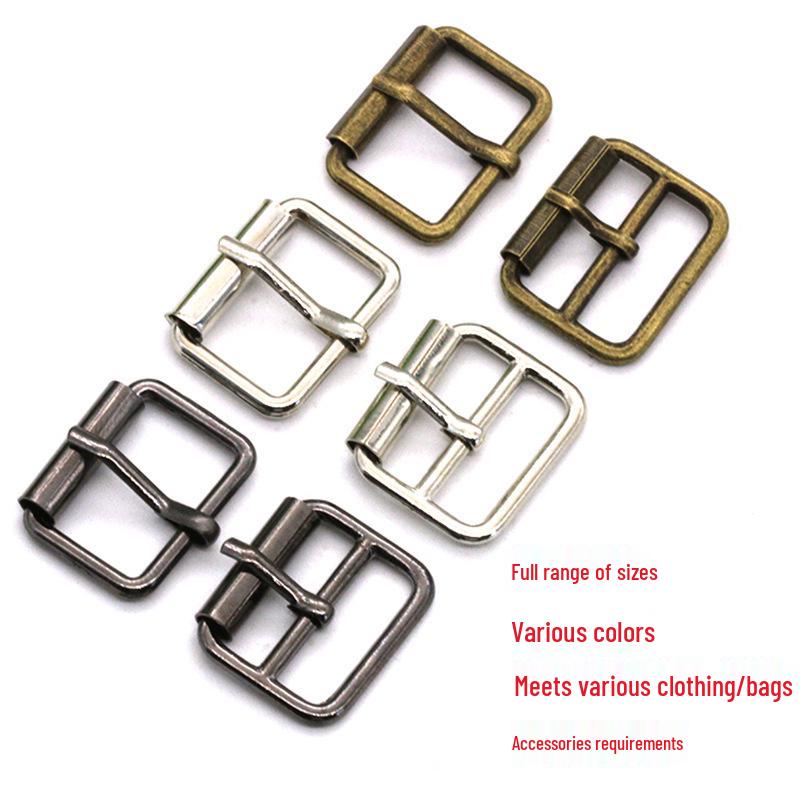 Handmade Metal Pin Roller Buckle: DIY Hardware & Adjustment Accessories
