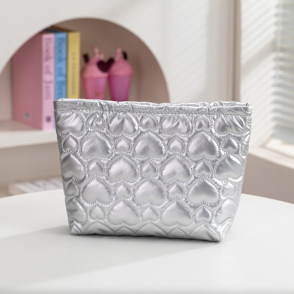 Travel Cosmetic Organizer Women Cute Makeup Bag Toiletry Storage Pouch