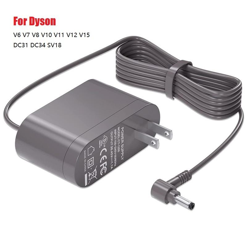 

Cordless Charger Replacement for Dyson Vacuum Cleaner V6/V7/V8 V11/V15 DC31 DC34 SV18 Digital Power Supply Adapter US/EU/UK US