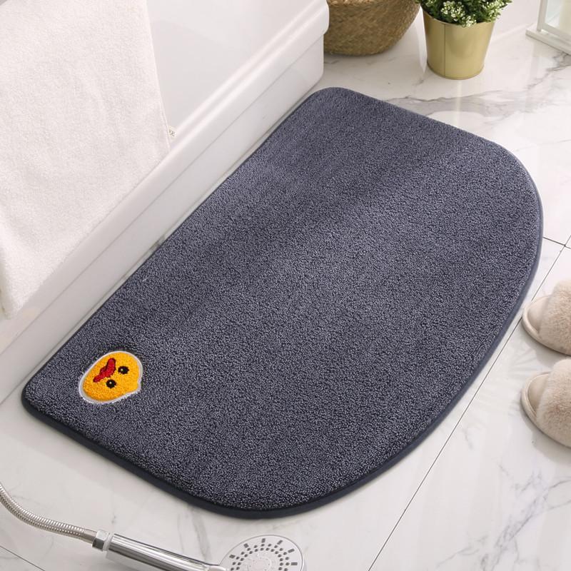 Bathroom Floor Mats Non-slip Absorbent Carpet Entrance Hall Toilet Door Mat Entrance Entry Floor Mat