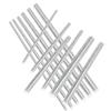 304 Stainless Steel Threaded Rod M2-M20, 250mm/500mm Length, All Thread Stud Bar 1pcs