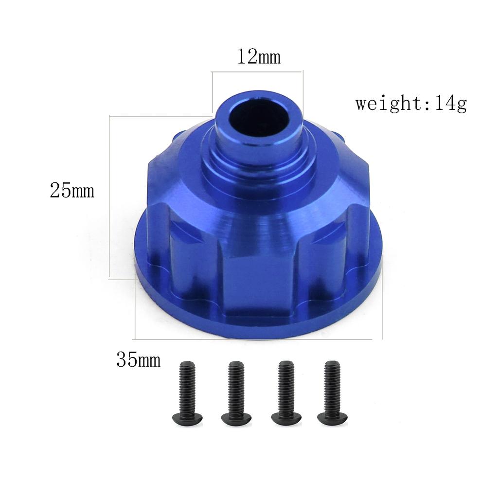 Metal Diff Case Differential Case 8681X for E-Revo VXL 1/10 Remote Control Car Upgrade Parts