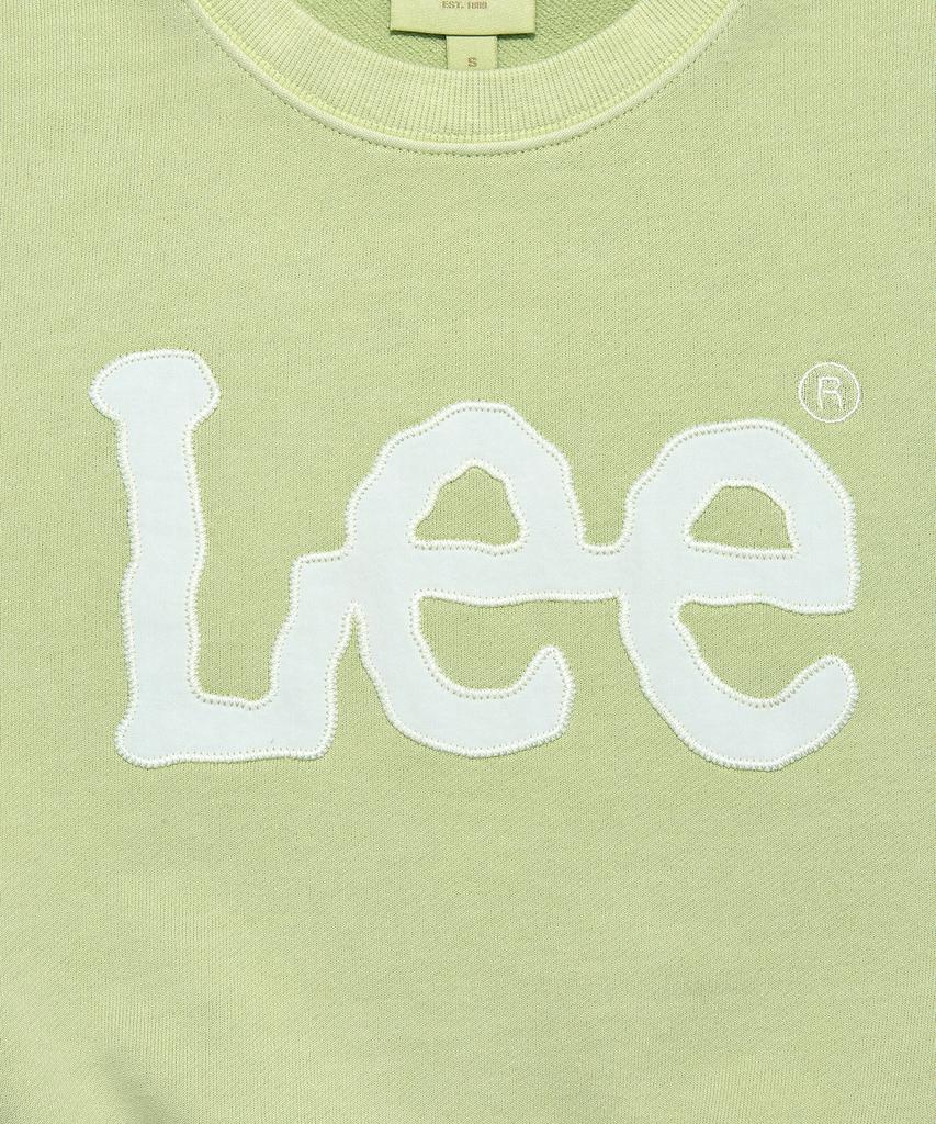 LEE Women Big Twitch Logo Dyed Sweatshirt Green
