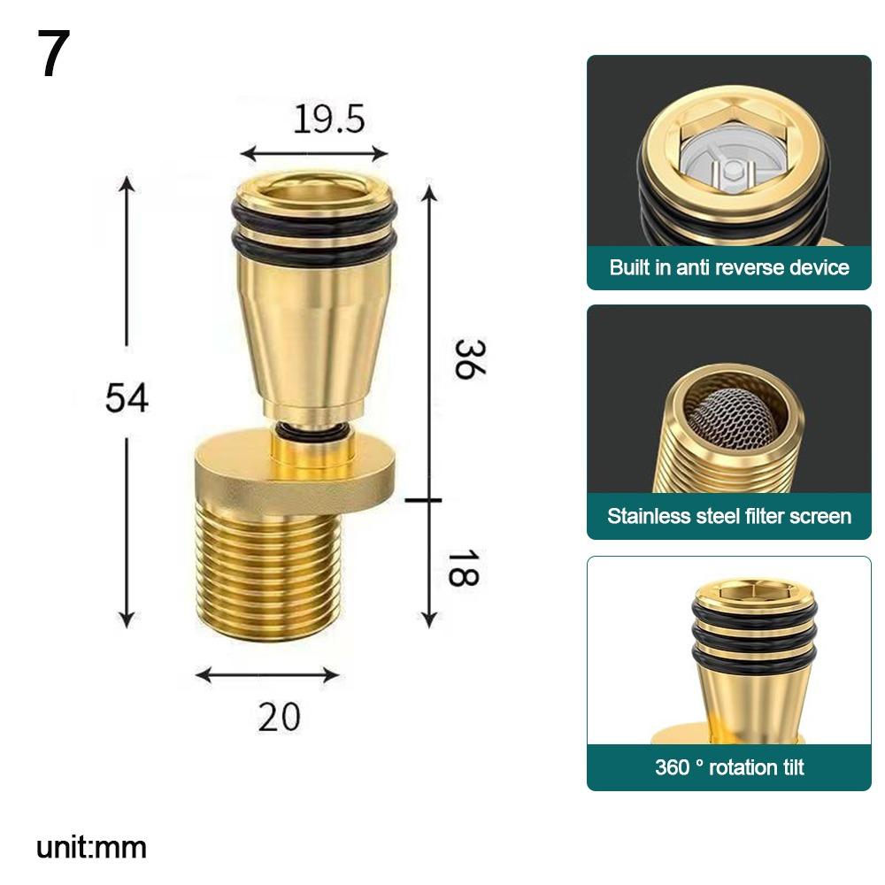 Copper Angled Curved Foot Lengthened Angle Adjustment Eccentric Screw Corner Wall Mounted Thickened Shower Faucet Adapter