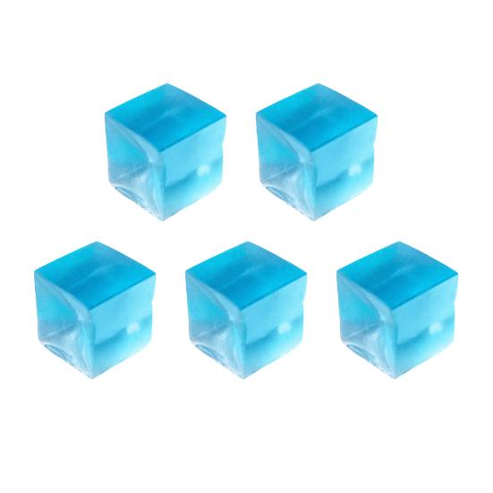 5Pcs Ice Cube Squeeze Toy Stretchy Transparent Cat Paw Sensory Toy Anxiety Relief Stress Ball Classroom Prizes Party Favors