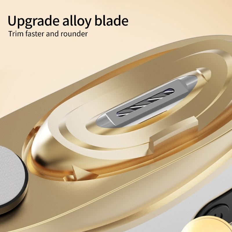 Professional Nail Trimmer With LED Illumination Low Noise Design Effortless Grooming Device For Different Ages