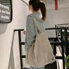 Trendy Corduroy Striped Handbag Simple Style Corduroy Shoulder Bag Shopping Bag Solid Color Large Capacity Women's Tote Bags