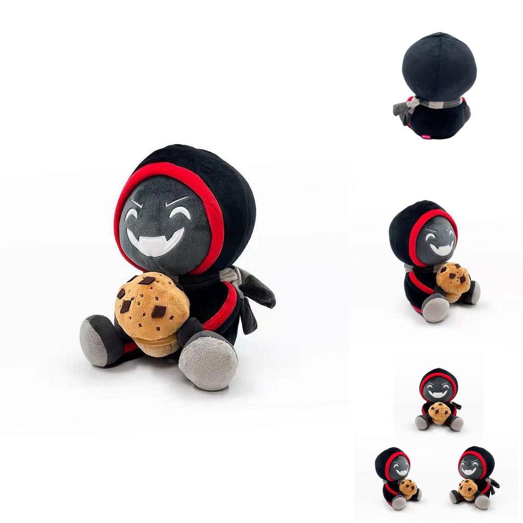 Minecraft Badboyhalo Plush Toy Soft 25cm Dream Smp Stuffed Doll For Fans