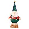 Christmas Decorations Figurine Christmas Standing Ornament with Retractable Spring Legs Home Holiday Decoration