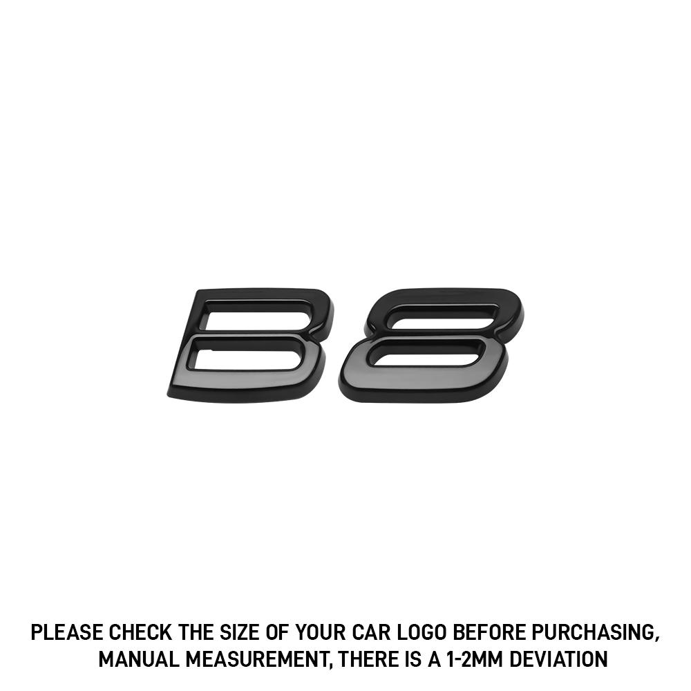 3D ABS Letters Car Rear Trunk Tailgate Side Fender Badge Emblem Sticker for Volvo B2 B3 B4 B5 B6 B7 B8 Auto Accessories