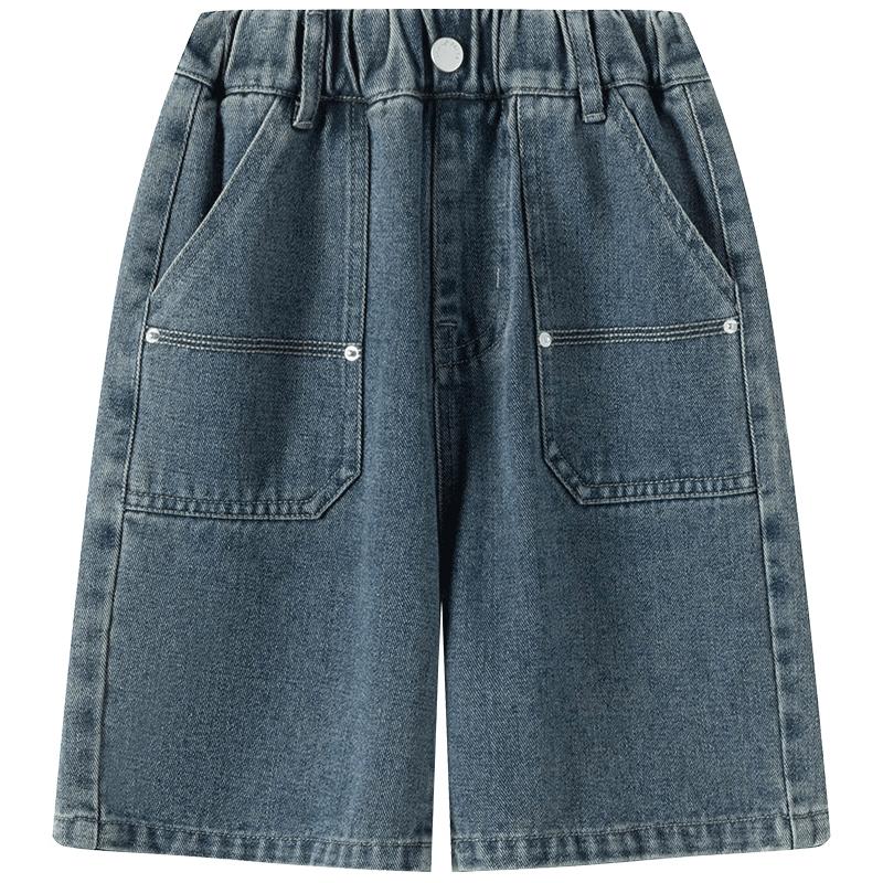 Boy's Loose Fit Denim Shorts