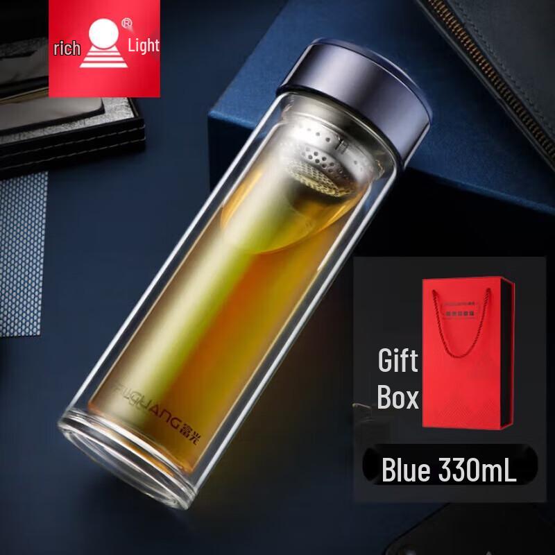 FUGUANG Yixiang Business Double-Layer Glass Cup