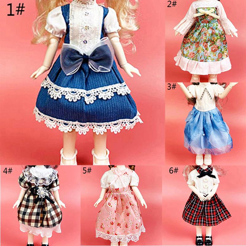 30Cm Doll Accessories 1/6 12'' Doll Clothes Suit Dress Princess Doll Dressup Toy