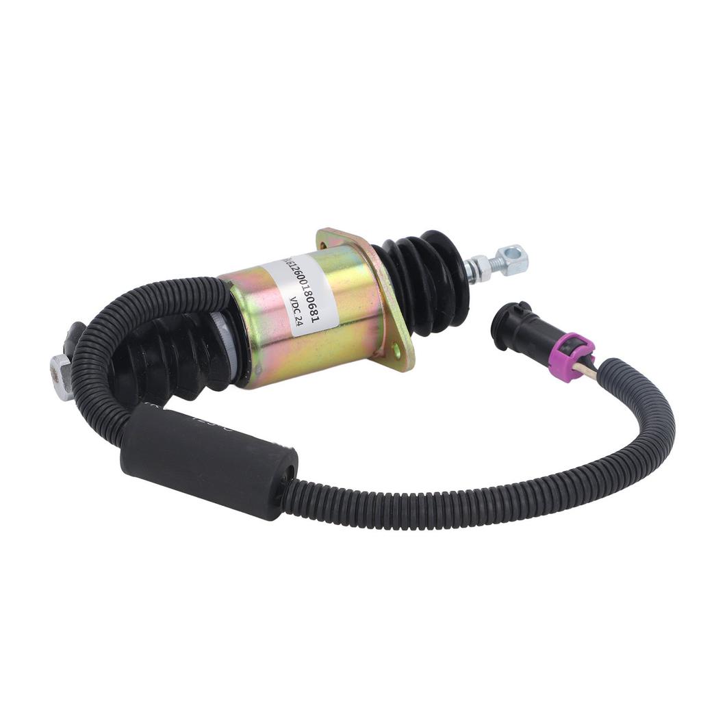 24V Shut Off Solenoid Valve 612600180681 Stop Solenoid Valve for 855D 50C 850 855B Loader