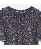 Thursday Island Flower V-Neck Border Mix Dress_T254Mop252W