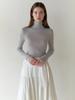 Liel Powdery Turtleneck Knit (Silver Blue)