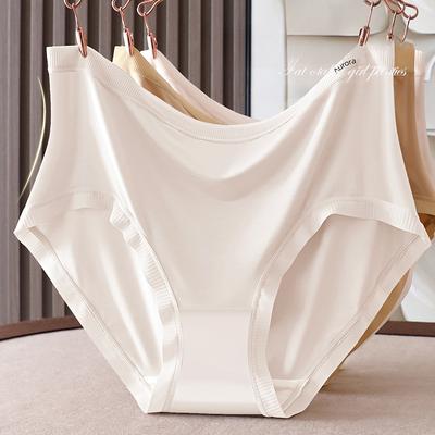 Large Modal High Waist Panties No Trace Classic Bag Hip Triangle Women’s Panties