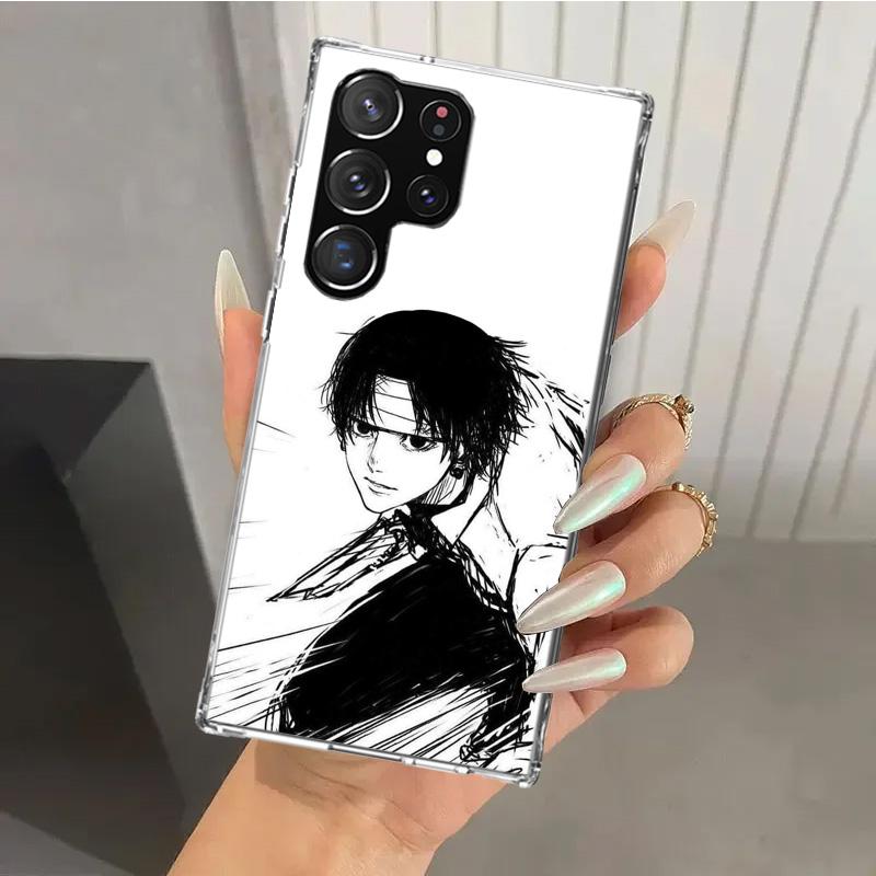 Black White Hunter HXH Phone Case for Samsung Galaxy S26 S24 S23 Ultra S25 Edge S22 S21 Plus S20 FE + Soft Print Shell Funda Gal
