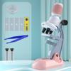 Adjustable Pocket Microscope HD Child Biological Microscope Toy Children Microscope Kit School