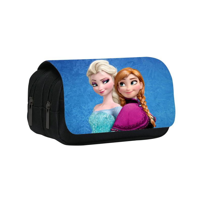 Frozen Ice Snow Queen Pencil Case With Large Capacity For School And Office Use