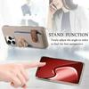 Phone Case For iPhone 16E 16 15 Pro Max 14 13 12 11 Xs Xr X 7 8 Plus SE 2025 Ring PU Leather Cover Cards Holder Wallet