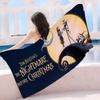 Anime The N-Nightmare B-Before C-Christmas Microfiber Blanket Drying Beach Towels Oversized Super Absorbent Pool Towel Blanket