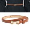Women Jeans Belt Exquisite Bow Buckle Impressive Cowboy Style Simple Belt